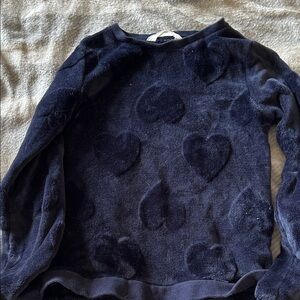 H&M Kids Navy Heart Sweater